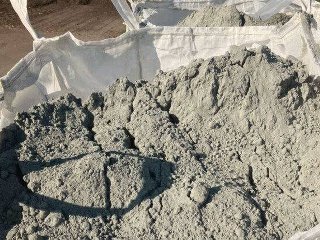 Bevochtigd lavameel, per volle vracht