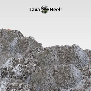 Diabas lavameel, los gestort, volle trailer 25 ton