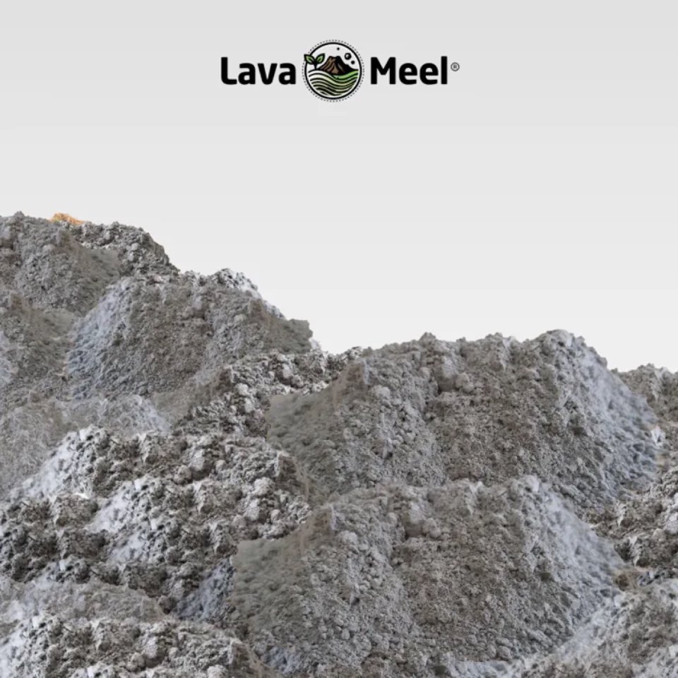 Diabas lavameel, los gestort, volle trailer 25 ton